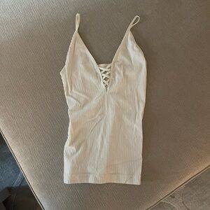 Free People White Cami